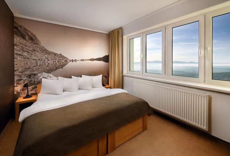 Dvojlôžková izba s výhľadom a dvomi prístelkami